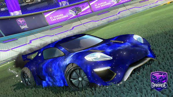 A Rocket League car design from FootlessEmu