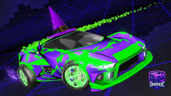 A Rocket League car design from MrGilly21
