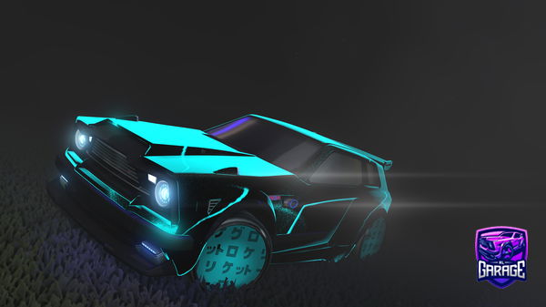 A Rocket League car design from Mohdd___