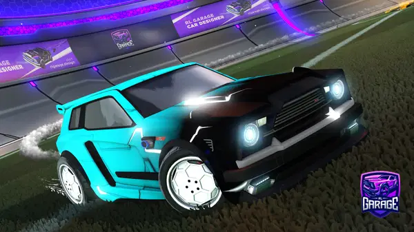 A Rocket League car design from Schittonu