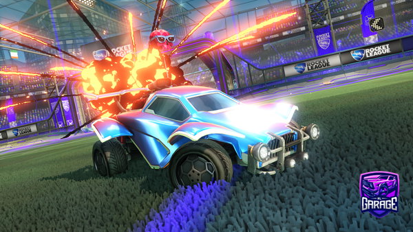 A Rocket League car design from SL82
