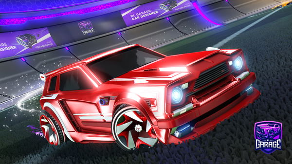 A Rocket League car design from Splashbarnes
