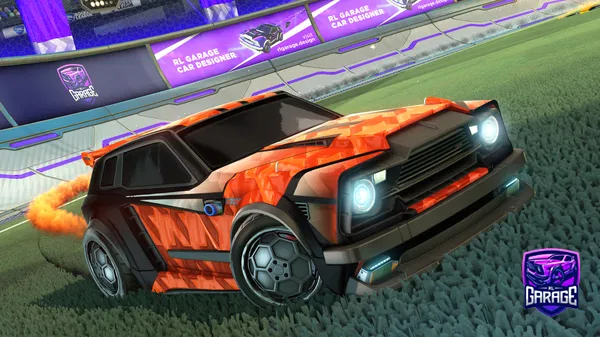 A Rocket League car design from HuntaJoe7323