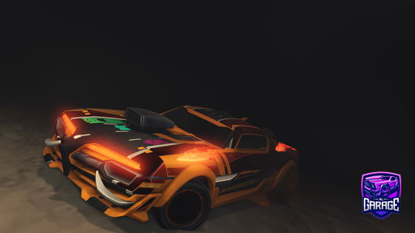 A Rocket League car design from RocketSus