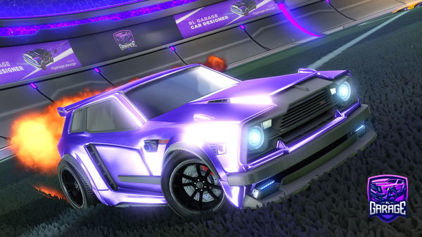 A Rocket League car design from MarnixPro