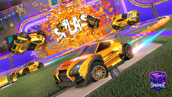 A Rocket League car design from Admboys