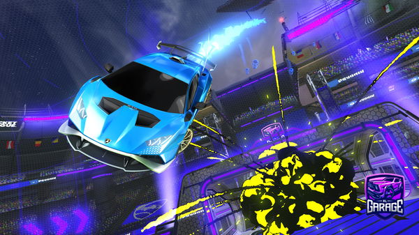 A Rocket League car design from Hendog50