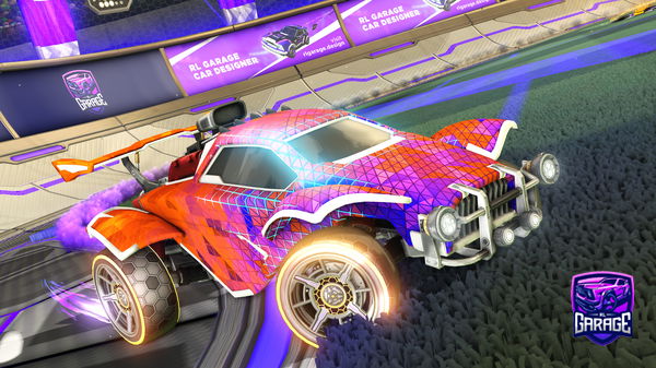 A Rocket League car design from SweatyL