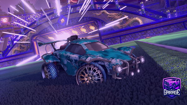 A Rocket League car design from PedlaDragoon680