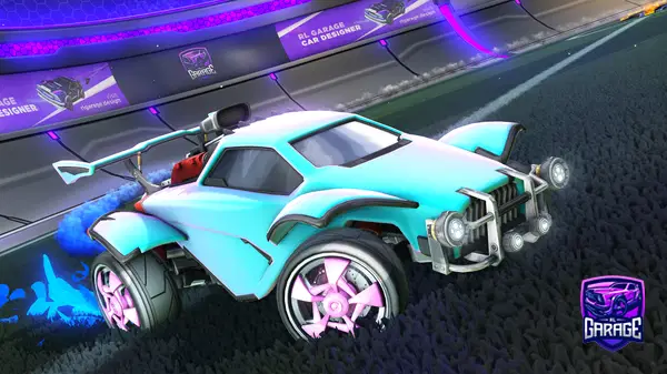A Rocket League car design from speed-e