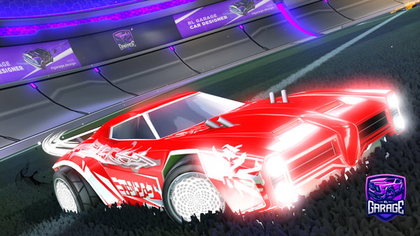A Rocket League car design from bqn69