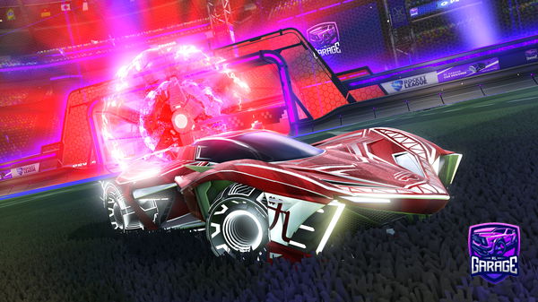 A Rocket League car design from PandaPlayzGamerPro