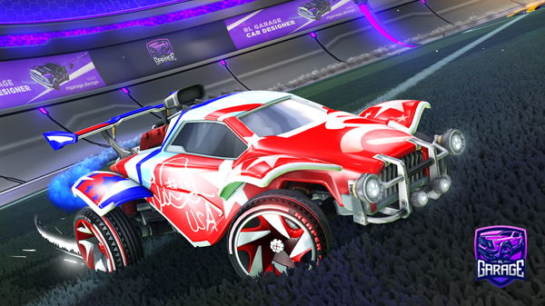 A Rocket League car design from HRY_1015