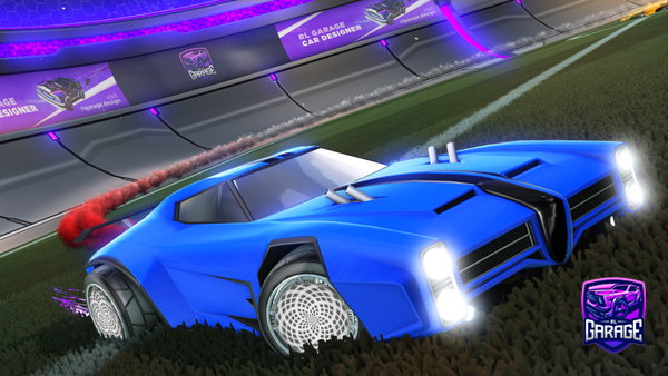 A Rocket League car design from Diggles808