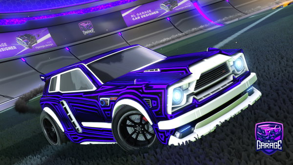 A Rocket League car design from Molerat35