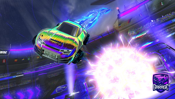 A Rocket League car design from Reinard