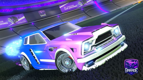 A Rocket League car design from Zombie_bark