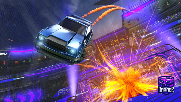 A Rocket League car design from stinksock442