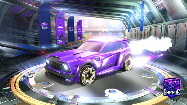 A Rocket League car design from davoetsieisvoetsie