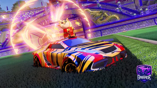 A Rocket League car design from irosario78