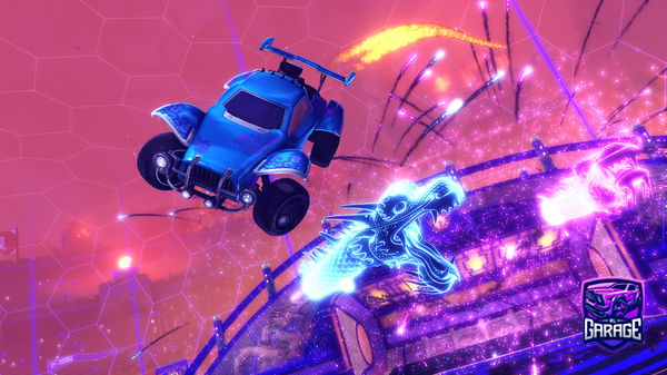 A Rocket League car design from RLPSYCHORL