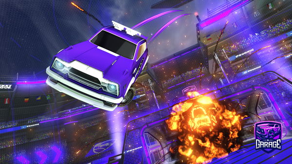 A Rocket League car design from calanto8