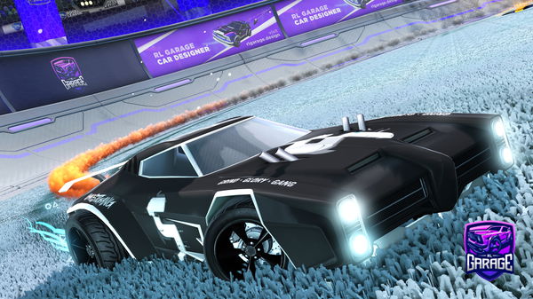 A Rocket League car design from mexaeu