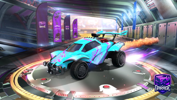A Rocket League car design from kokohdl4