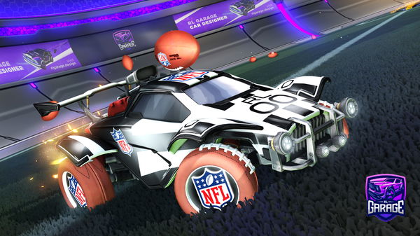 NFL Designs  Rocket League Garage