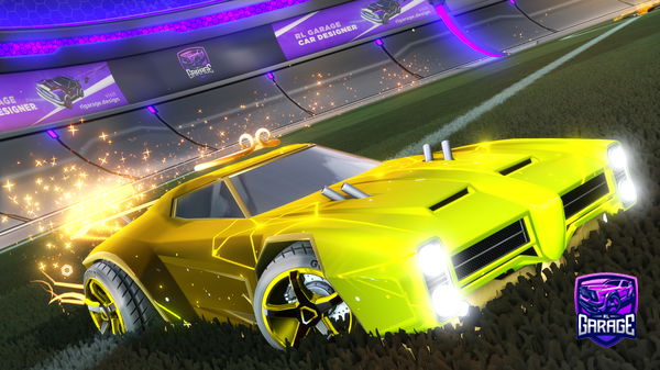A Rocket League car design from Rune_1