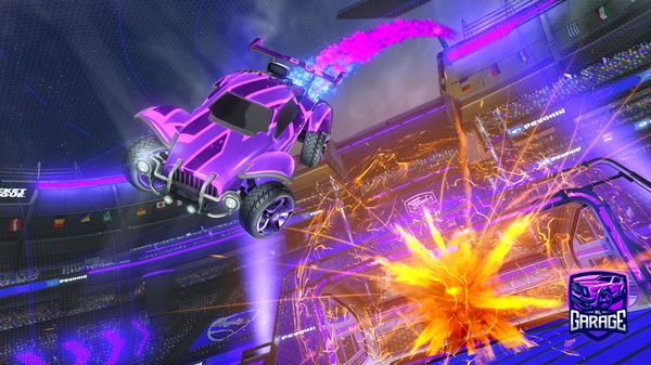 A Rocket League car design from DRock1975