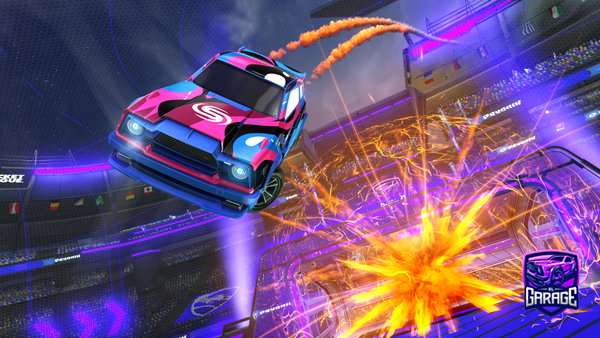 A Rocket League car design from benji1