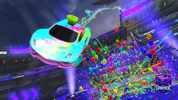 A Rocket League car design from BelugaMcCoy