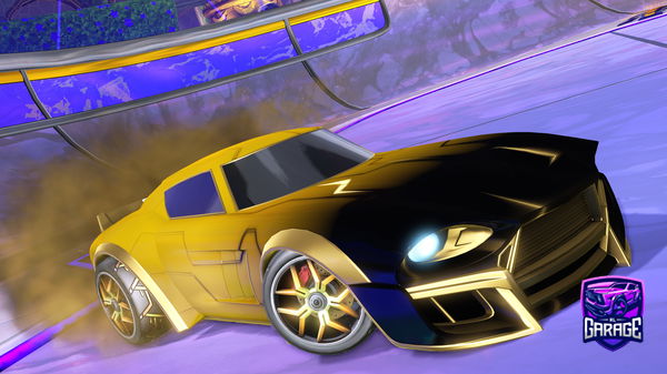 A Rocket League car design from Black_Ink