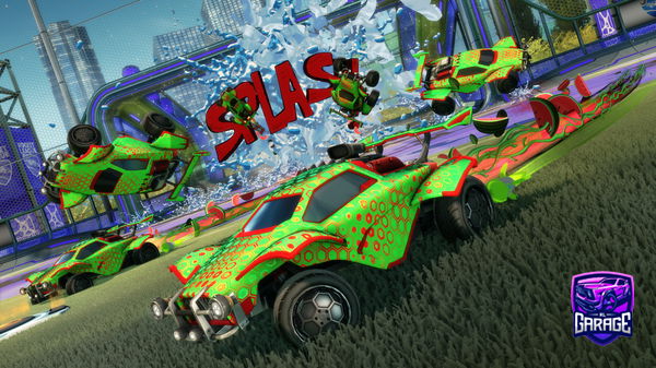 A Rocket League car design from Jooshes