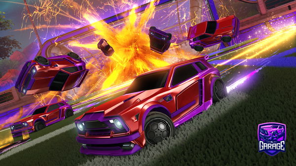 A Rocket League car design from MrTeaRl