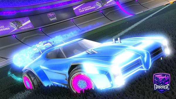 A Rocket League car design from MyEpicIsTDOWG988