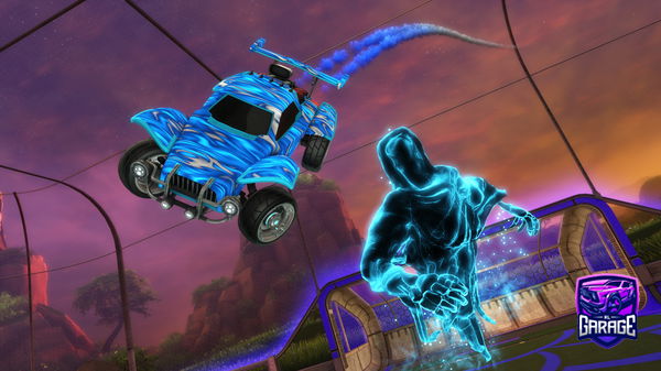 A Rocket League car design from bfmacca