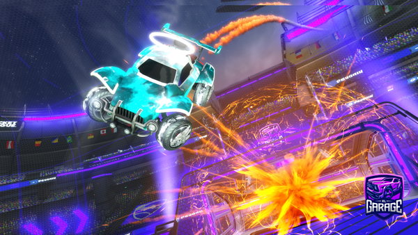 A Rocket League car design from CMAbro-_-onps