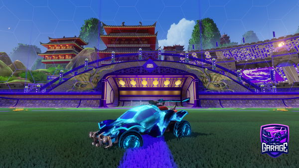 A Rocket League car design from clevre