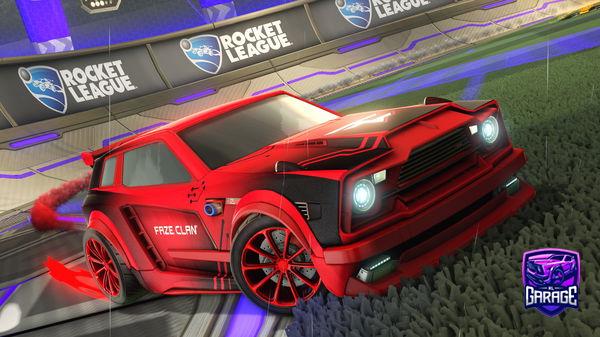 A Rocket League car design from Zyrox_TBS