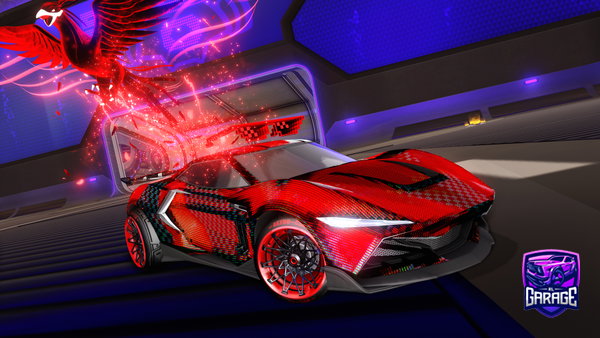 A Rocket League car design from tornado199