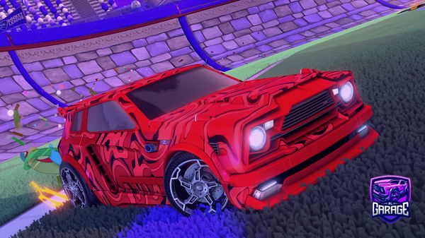 A Rocket League car design from blitz_malic