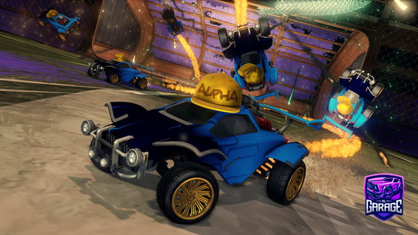 A Rocket League car design from MysteryOnTTV