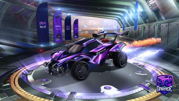 A Rocket League car design from k_bain14