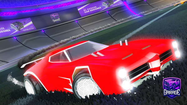 A Rocket League car design from KRYPEccy