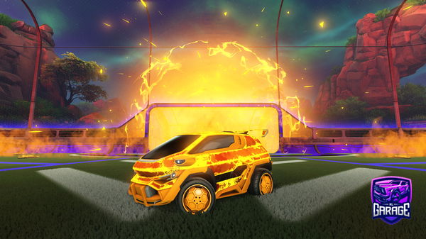 A Rocket League car design from Kismarg