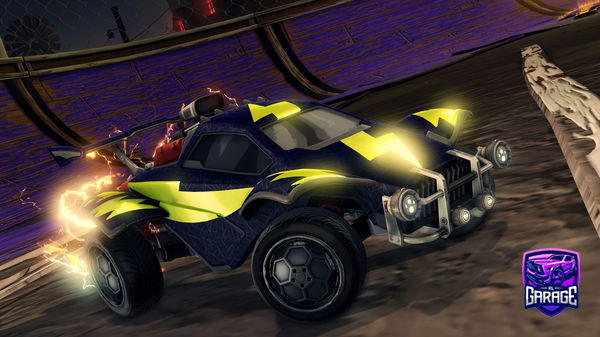 A Rocket League car design from krowi_rycerz