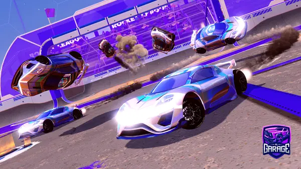 A Rocket League car design from SilkyThrush1