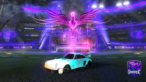 A Rocket League car design from DarkMist182